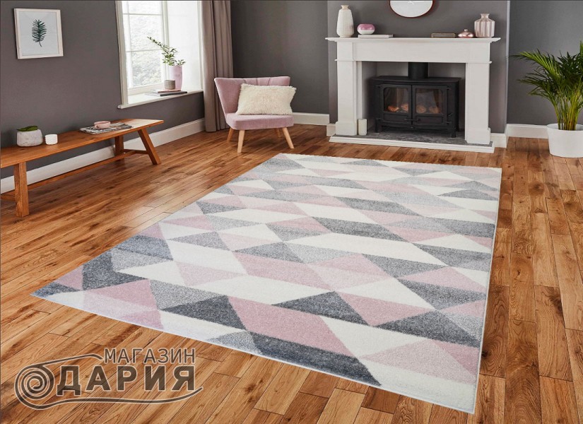 Тъкан килим MAGNOLIA 965 white